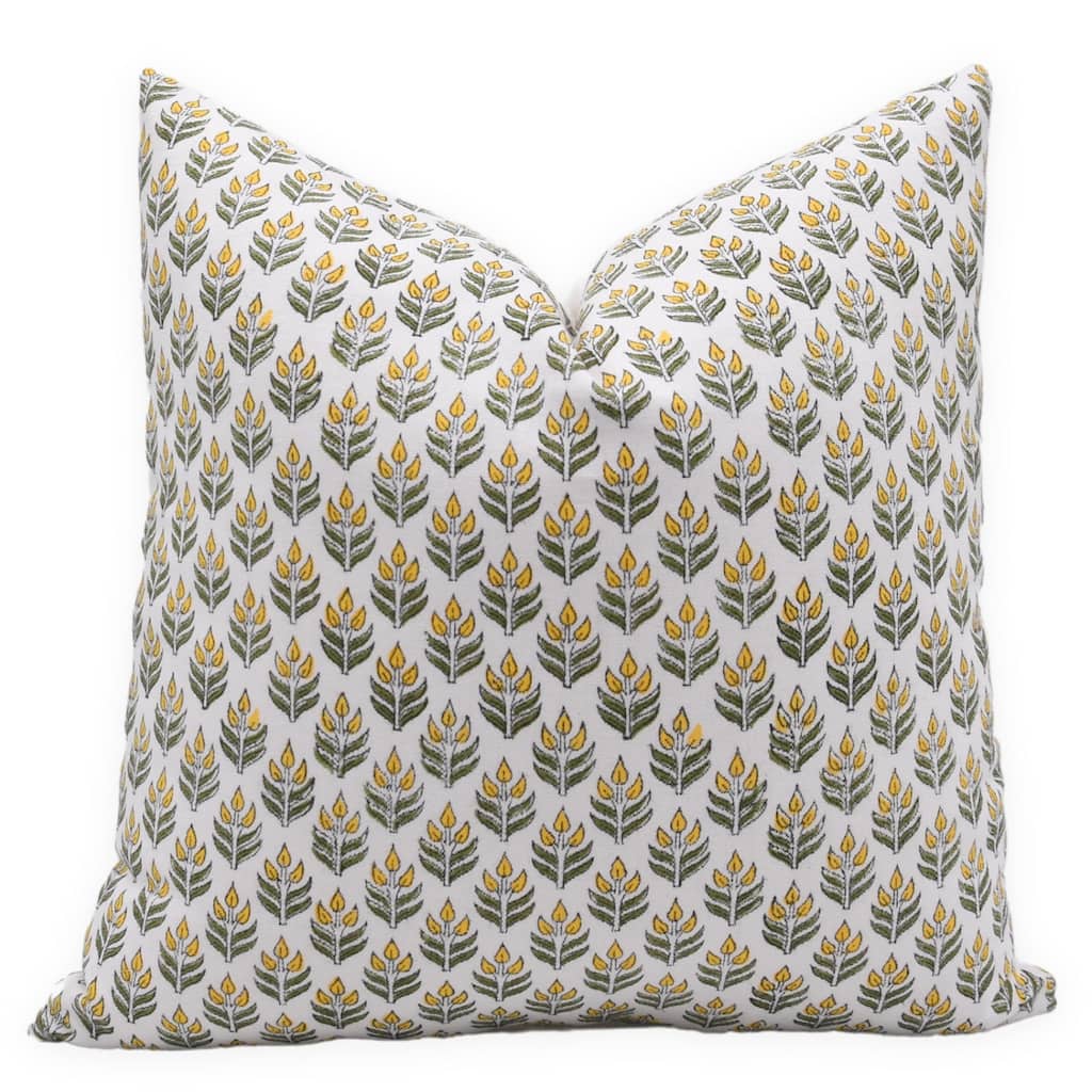 Fabdivine Cotton Square Block print pillow Cover