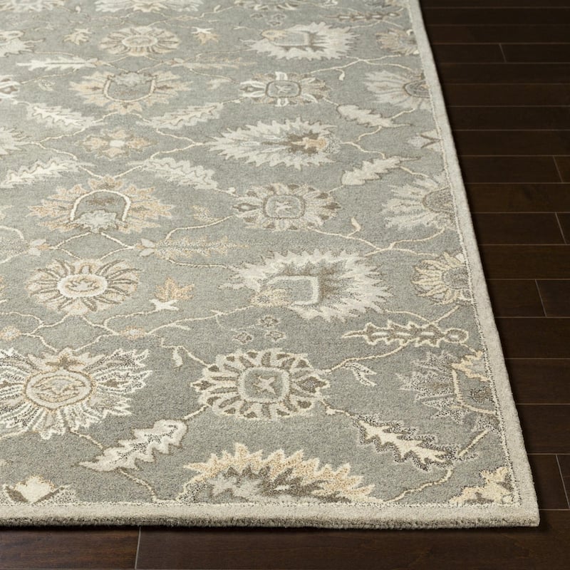 Livabliss Caesar Transitional Border Area Rug