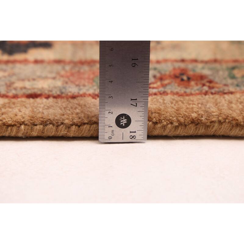 ECARPETGALLERY Hand-knotted Finest Agra Jaipur Light Brown Wool Rug - 8'0 x 10'1