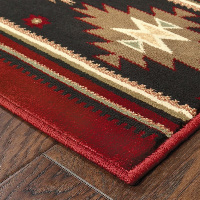 Style Haven Allegheny Southwestern Area Rug--
