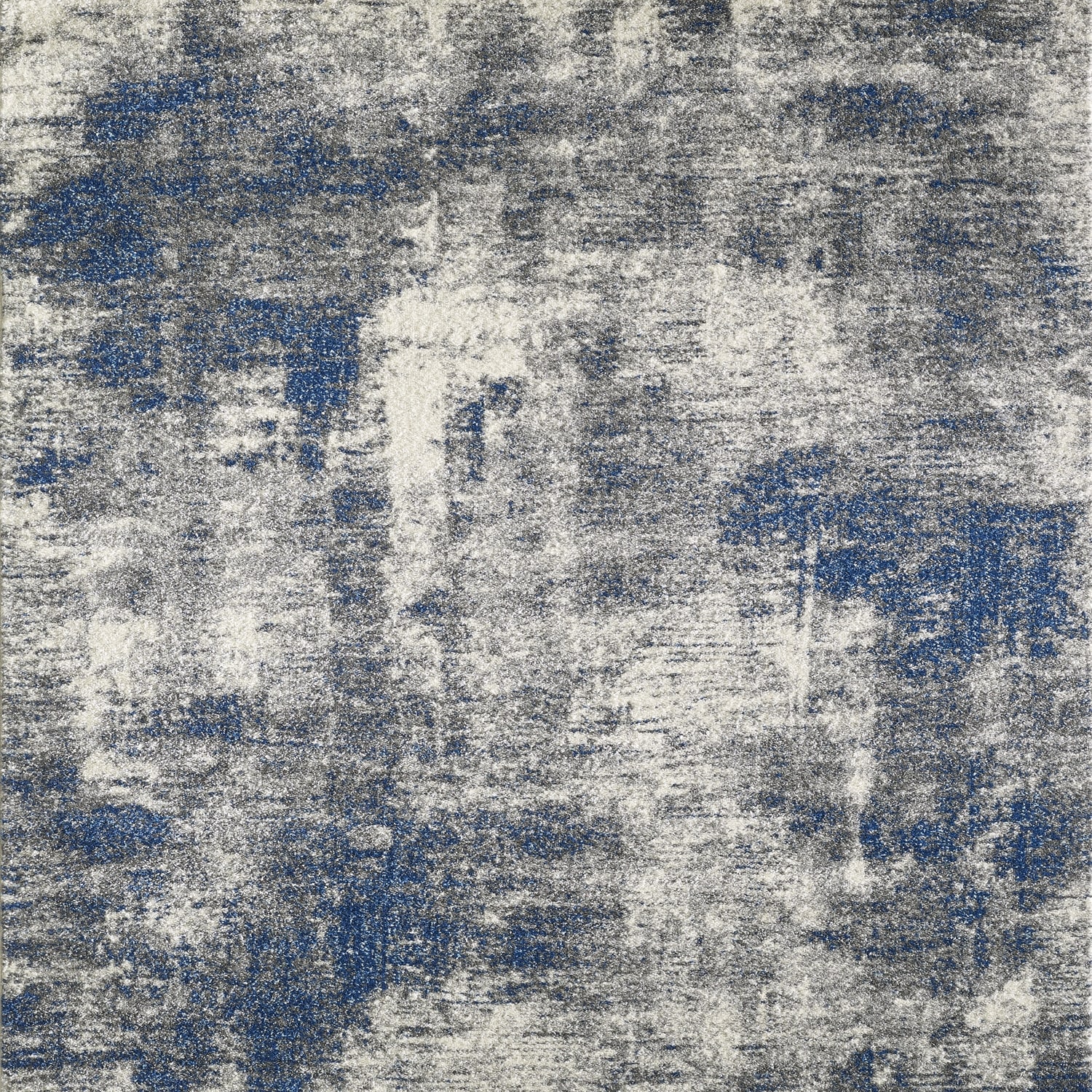 Totti Aries Cream/Navy 9x12 Vintage Rug - 9'X12' Rectangle - 9'X12' Rectangle