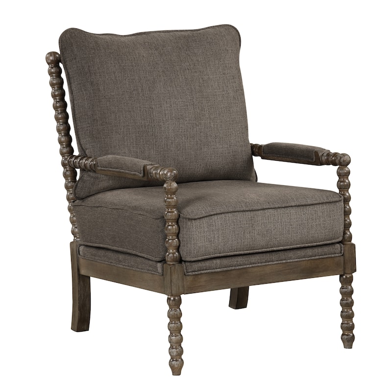 Morden Fort Modern Spindle Chair, Accent Chair for Livingroom