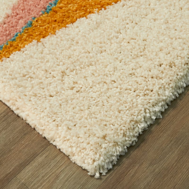 Balta Levine Modern Geometric Shag Area Rug