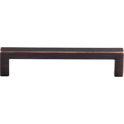 Top Knobs Square 5-1/16 Inch Center to Center Handle Cabinet Pull from