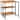 Costway Patio Acacia Wood Folding Dining Table Storage Shelves Garden - See Details