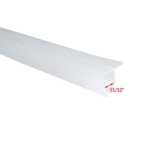 Shop 98 Inch Frameless Window Shower Door Corner Seal Clear