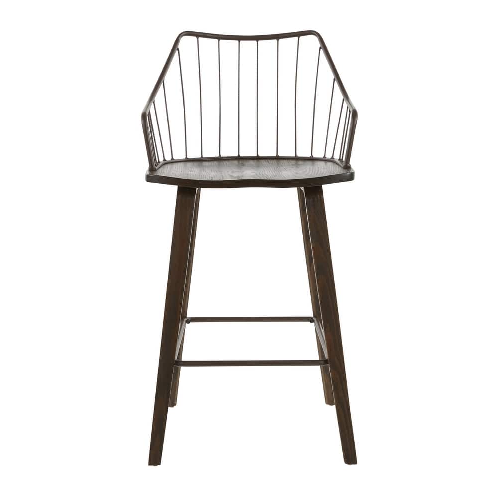 The Gray Barn Winston Fixed-Height Counter Stool