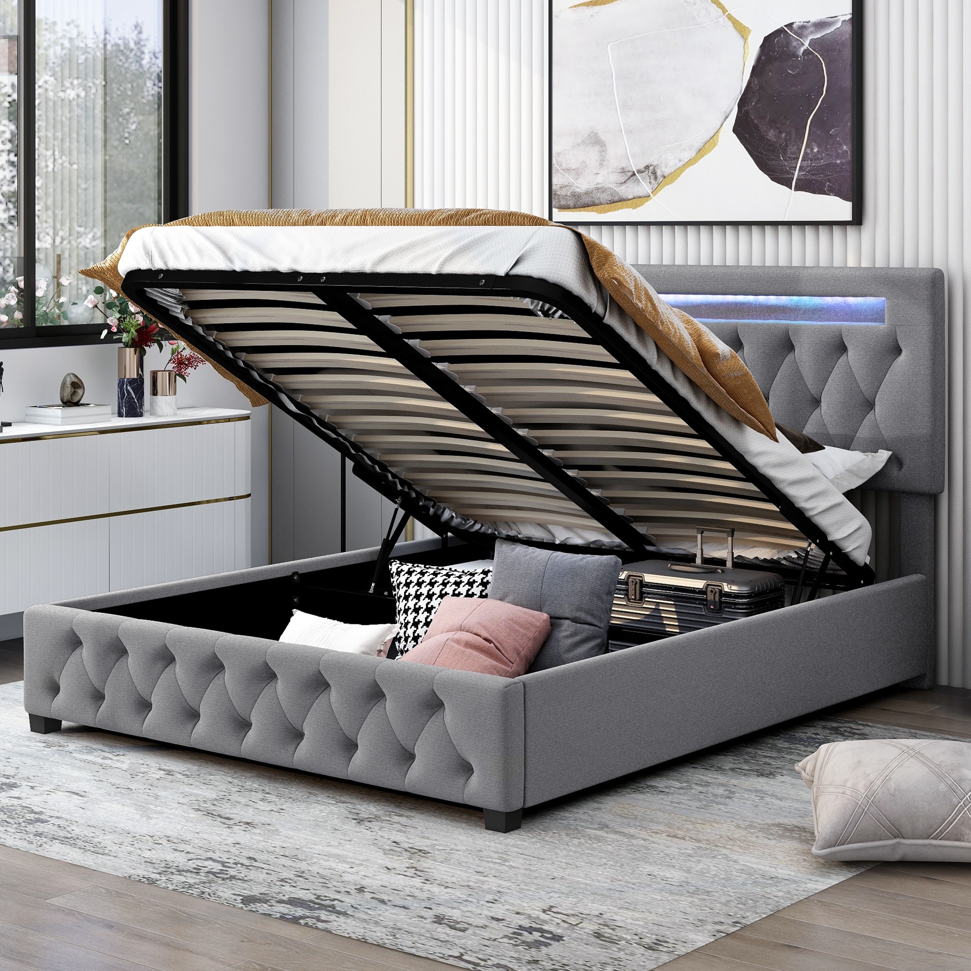 Bluetooth headboard on sale