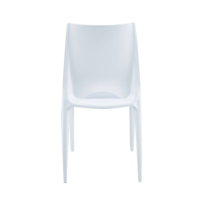 Porthos Home Garin Stackable Dining Chairs Set Of 4, Overall Plastic