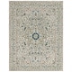 preview thumbnail 7 of 11, SAFAVIEH Handmade Heritage Mhairi Traditional Wool Rug 6' x 9' - Ivory/Blue - Rectangle