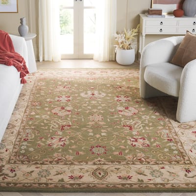 SAFAVIEH Handmade Antiquity Mazie Traditional Oriental Wool Rug
