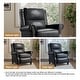preview thumbnail 31 of 80, Manual Glider Pushback Recliner Chairs with Nailhead Trim
