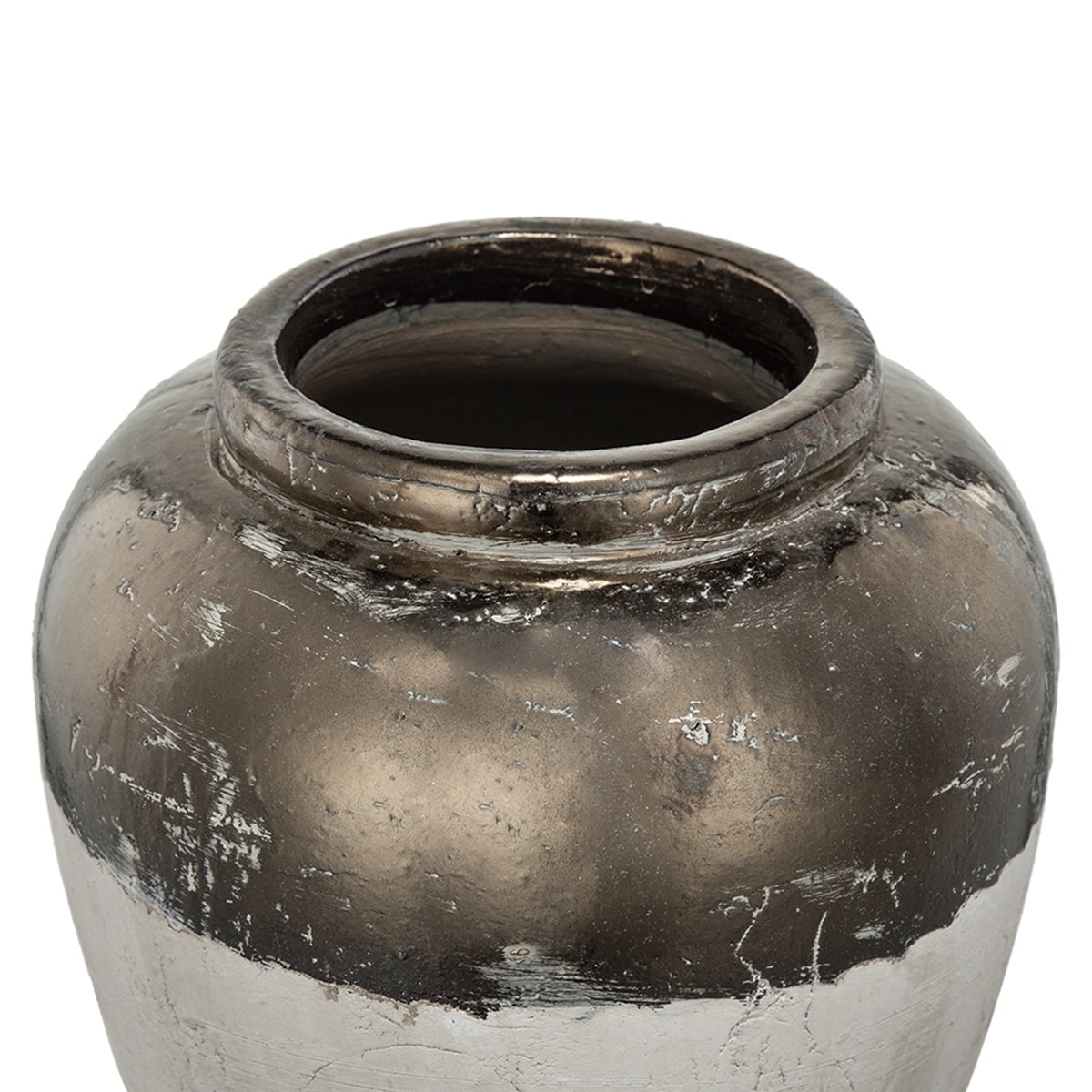 Round Ceramic Accent Vase