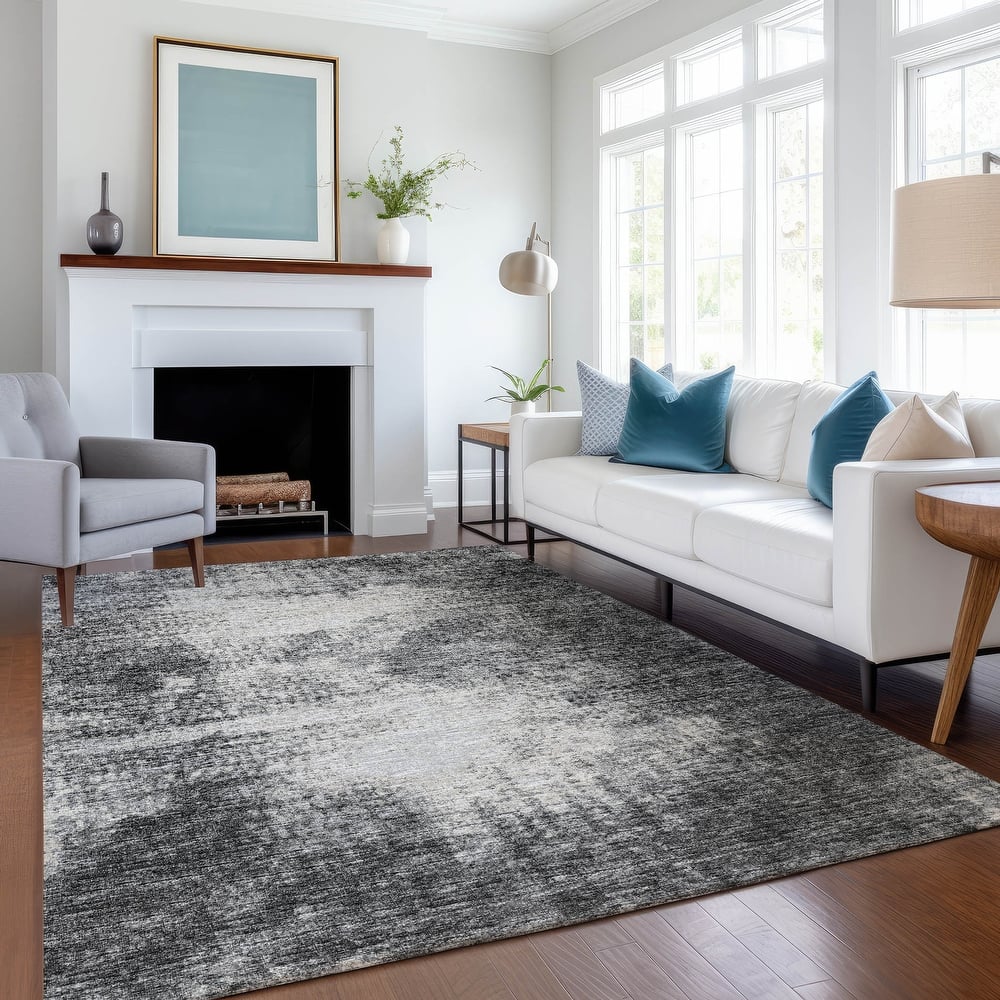 Premium Washable Super Soft Abstract Contemporary Mayfield Rug