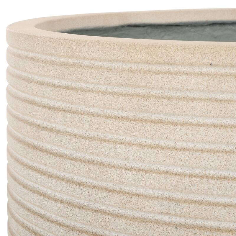 SAFAVIEH Outdoor Living Nardo Large Planter Pot - 23Wx23Dx18