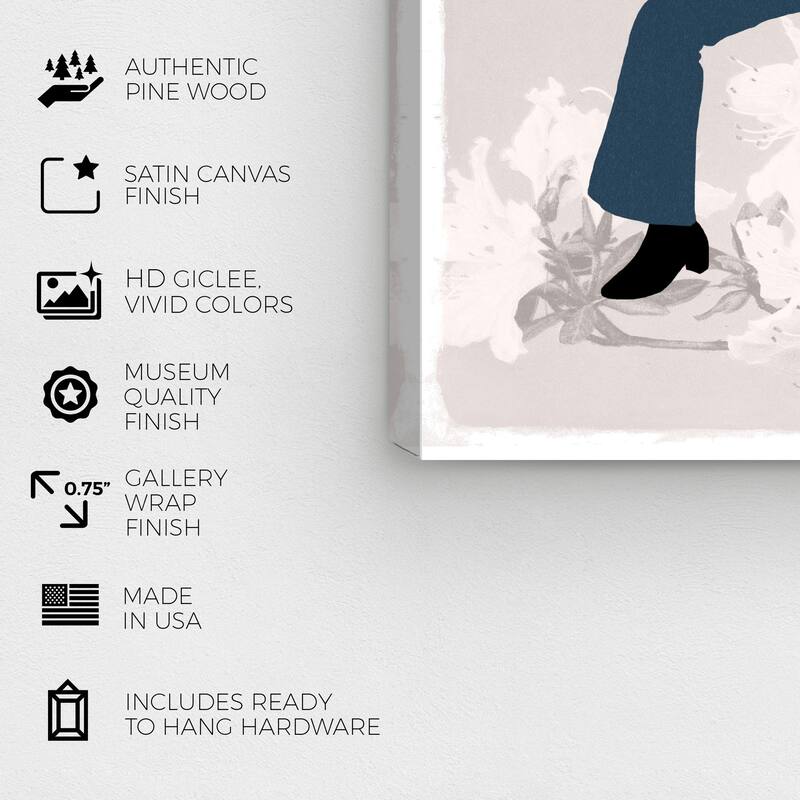 Wynwood Studio Fashion and Glam Their Favorite Styles Gray and Modern & Contemporary Wall Art Canvas Print