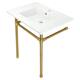 Option White / Brushed Brass