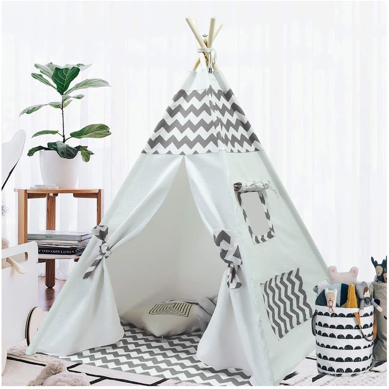 Indoor tipi tent outlet