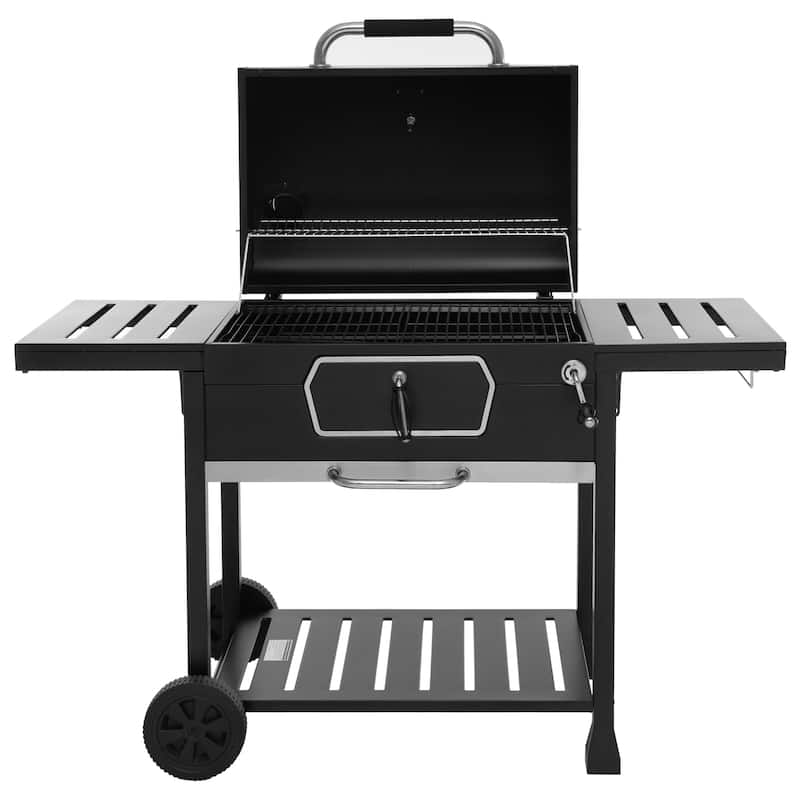 Royal Gourmet CD2030AN Deluxe 30-Inch Charcoal Grill, Black