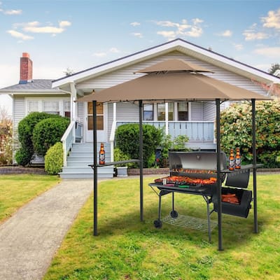 Outdoor Grill Gazebo 8 x 5 Ft