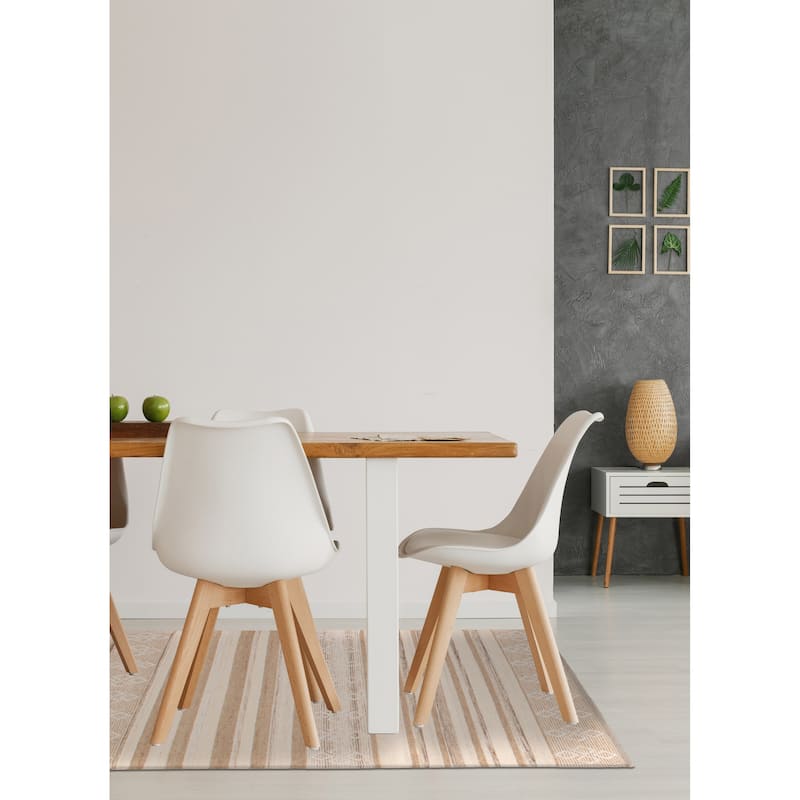 Marrakech Ivory Kilim 5'2" x 7'5" - 5'2 x 7'5