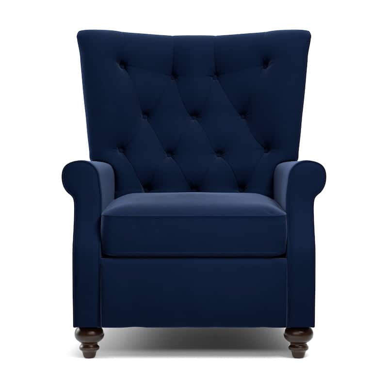 Copper Grove Plush Push-back Recliner Chair