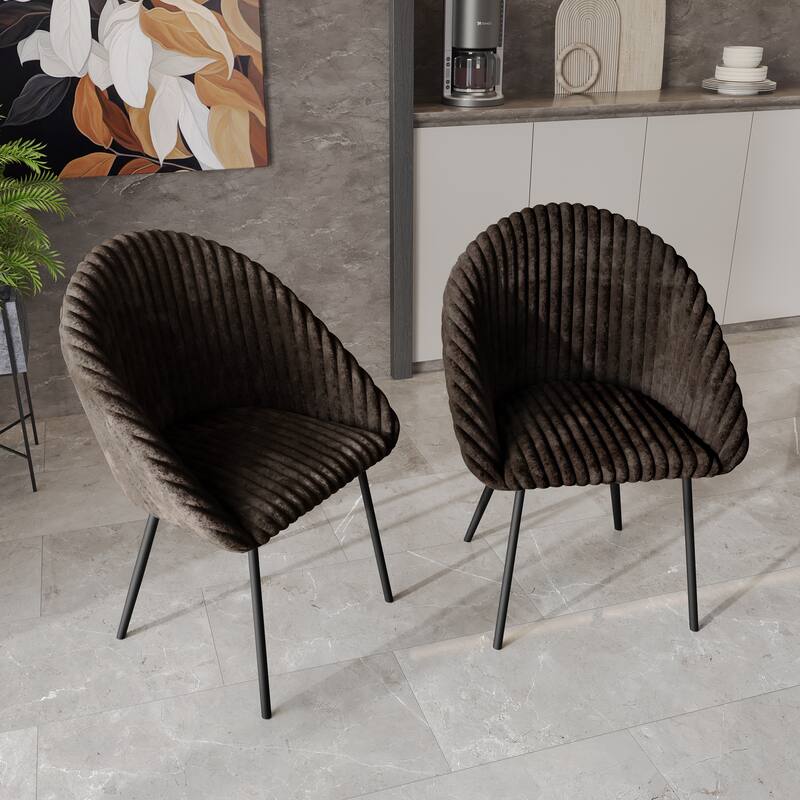 CraftPorch Mid Century Modern 2-Piece Dining Chair