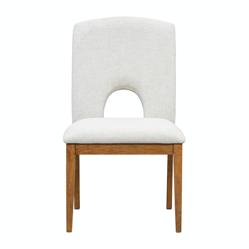 Modern 5-Piece Round Dining Set with 16.2" Removable Leaf