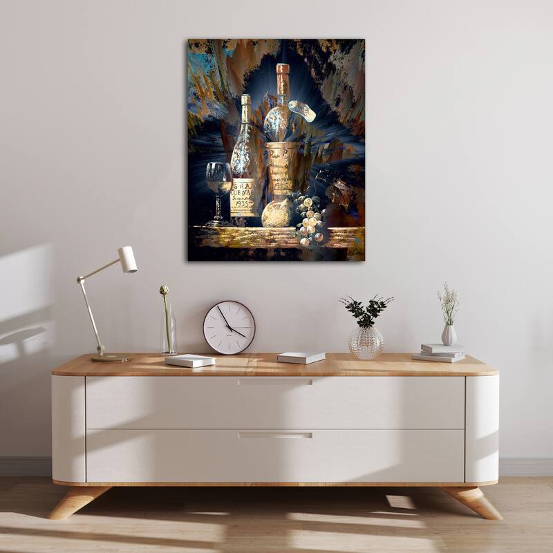 Fine Art Studio LLC Vintage Wine II by R. Bolokofsky
