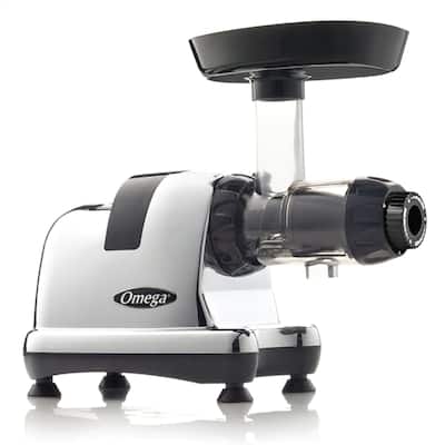 Omega 200-Watt Cold Press Masticating Slow Juicer With 3-Stage Auger