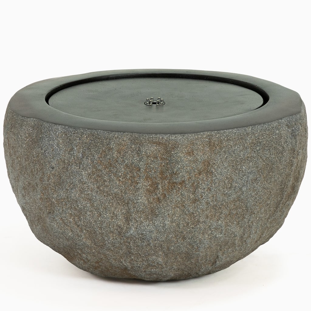 Sunnydaze Polystone Outdoor Bubble Fountain