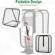 preview thumbnail 3 of 4, Soozier Angle Adjustable Rebounder Net Goal Training Set soccer, Baseball, Basketball Daily Training, Black
