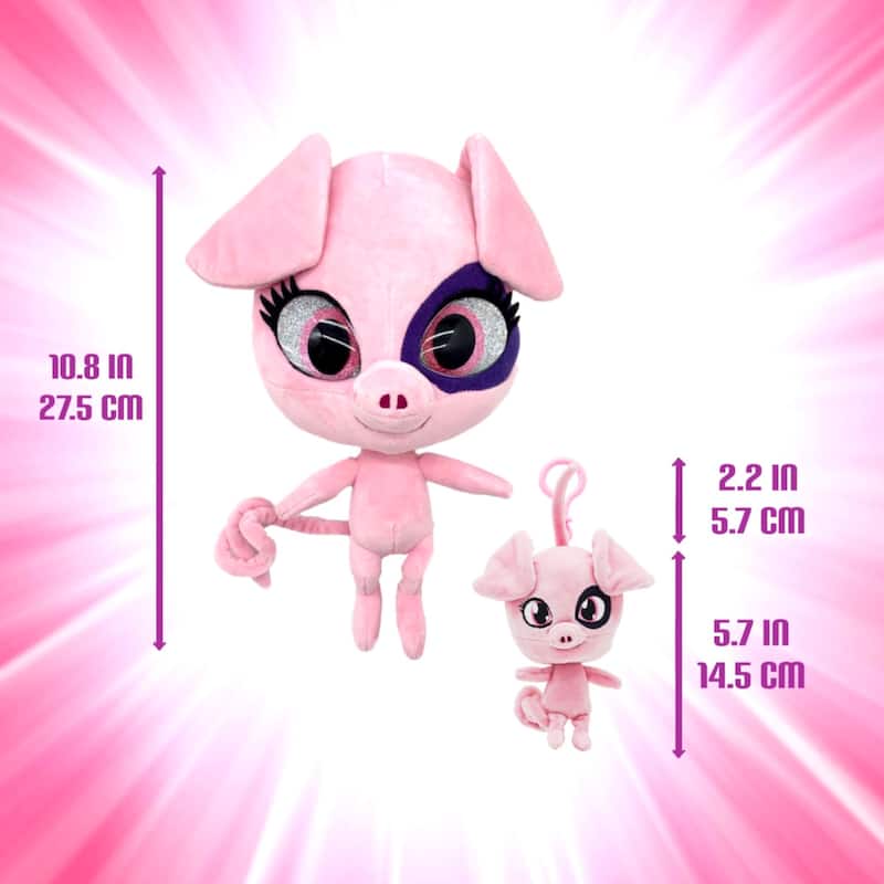 Miraculous Ladybug Plush & Keychain (Barkk) - Barkk