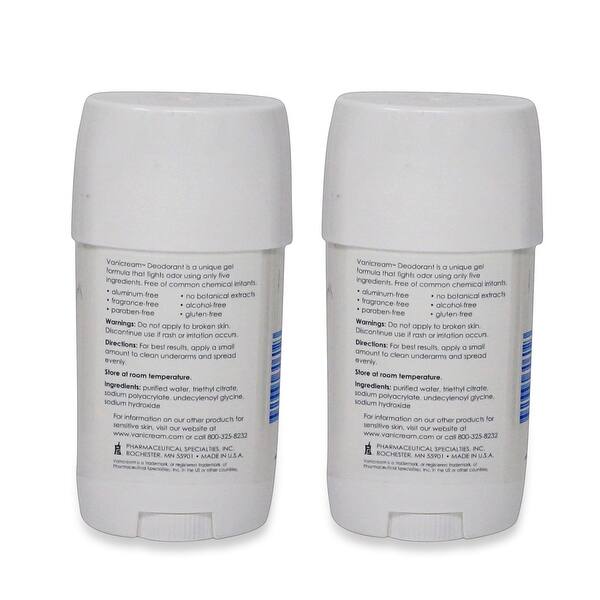 Shop Psi Vanicream Deodorant 2 Oz 2 Pack Overstock 30077882