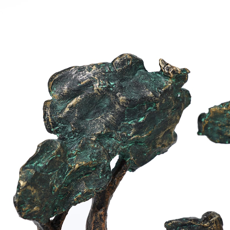 Resin Couple Love in the Park Statue Tabletop Decor