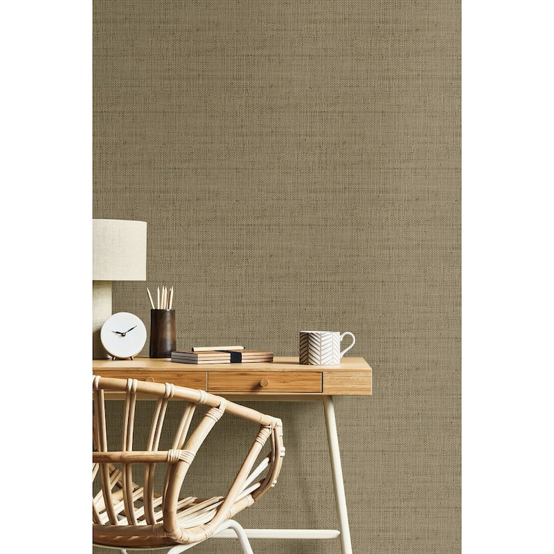 Seabrook Designs Wild Bind Embossed Vinyl Unpasted Wallpaper