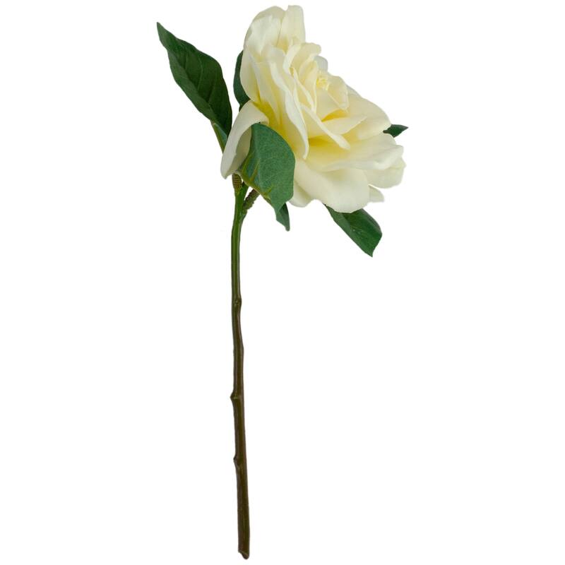 Gardenia Artificial Floral Pick Spray - 11" - Cream