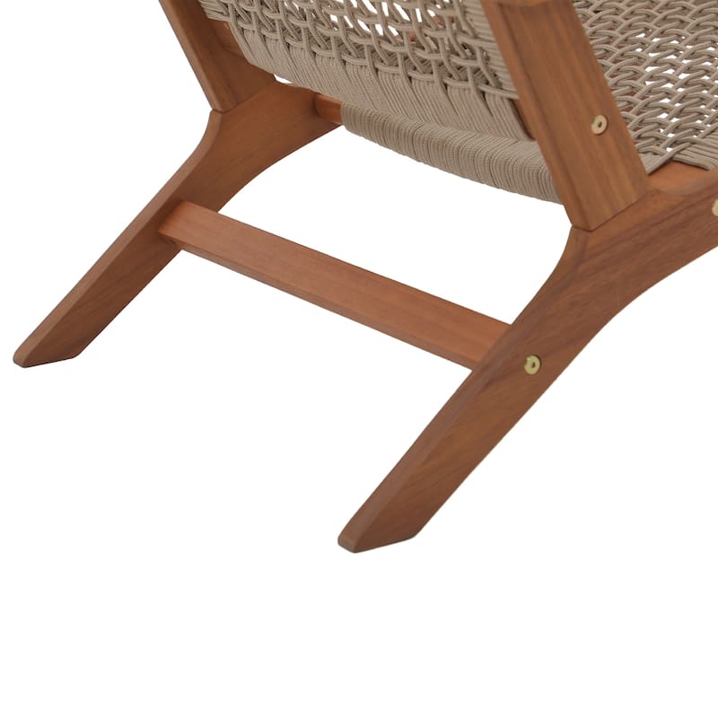 Outdoor 2 pieces Acacia Wood Chair