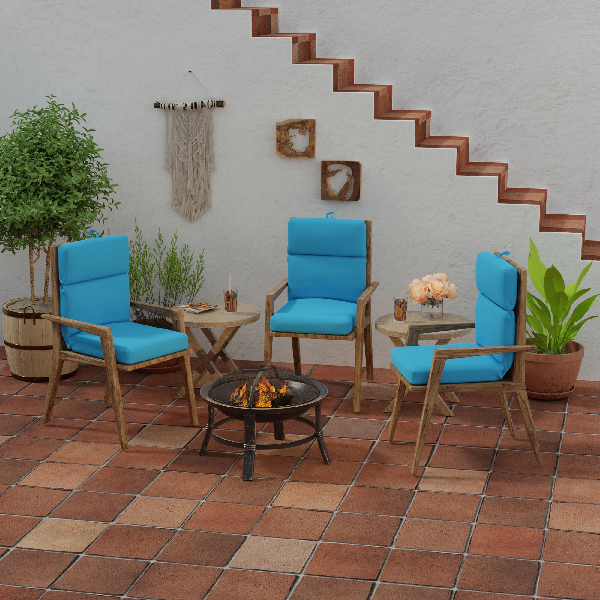 44 x 22 best sale outdoor bench cushion