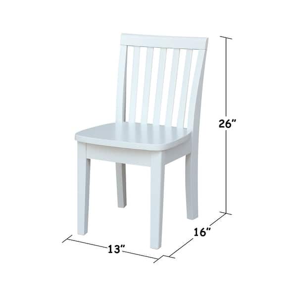 dimension image slide 1 of 2, Juvenile Mission Table and Chair Set - 3 Piece