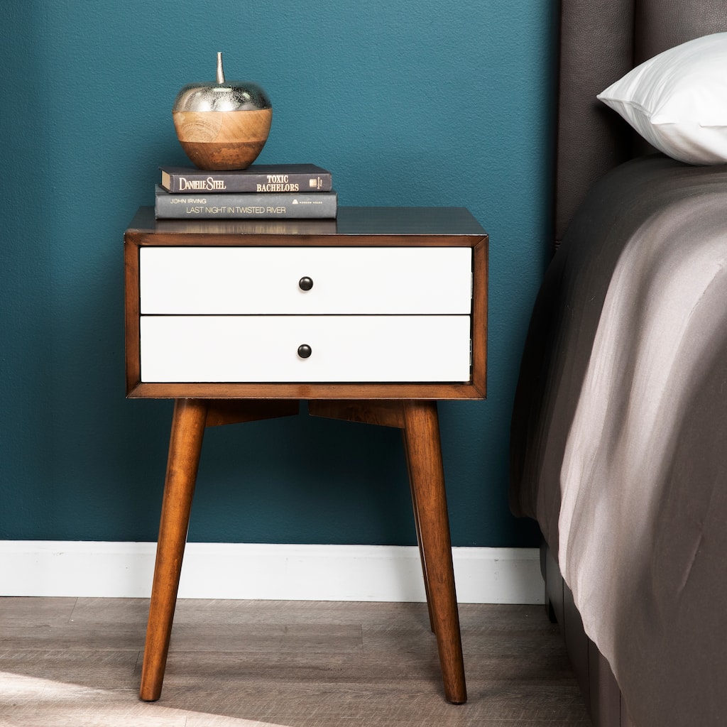 Carson Carrington Jelgava 2-drawer Bedside Table