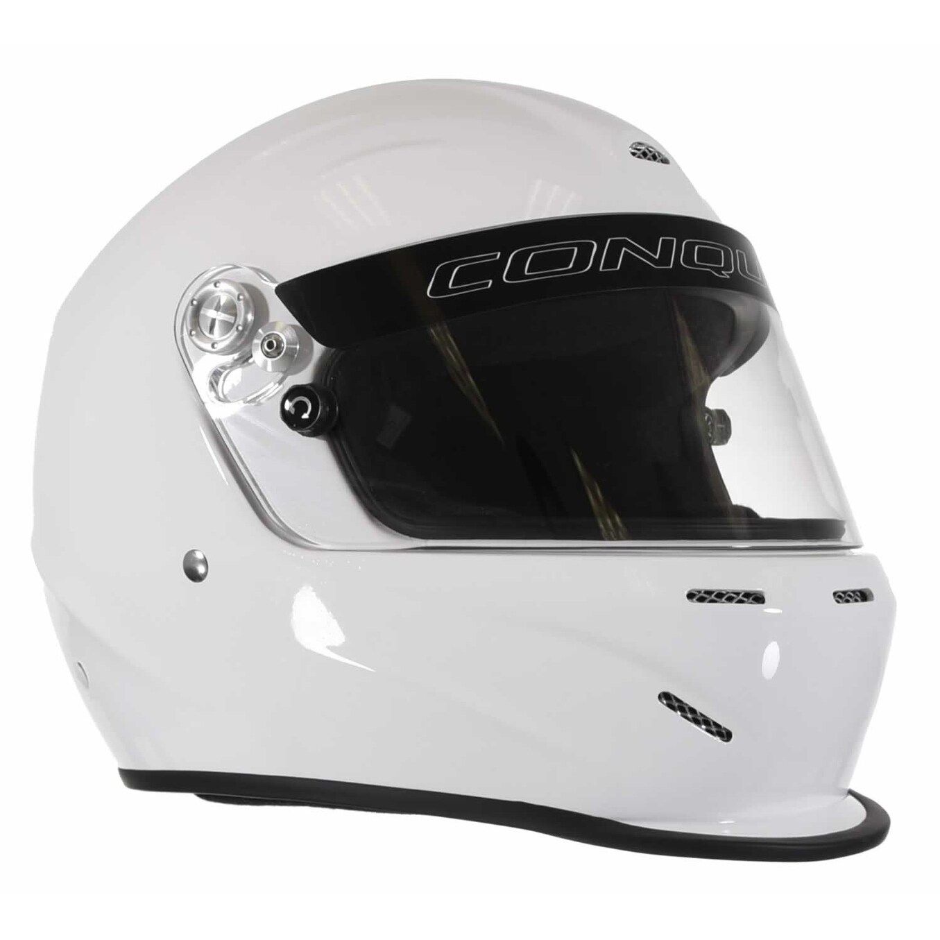 Conquer Snell Sa2015 Aerodynamic Vented Full Face Auto Racing Helmet