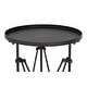 preview thumbnail 6 of 32, Round Metal Side Table with Claw Feet