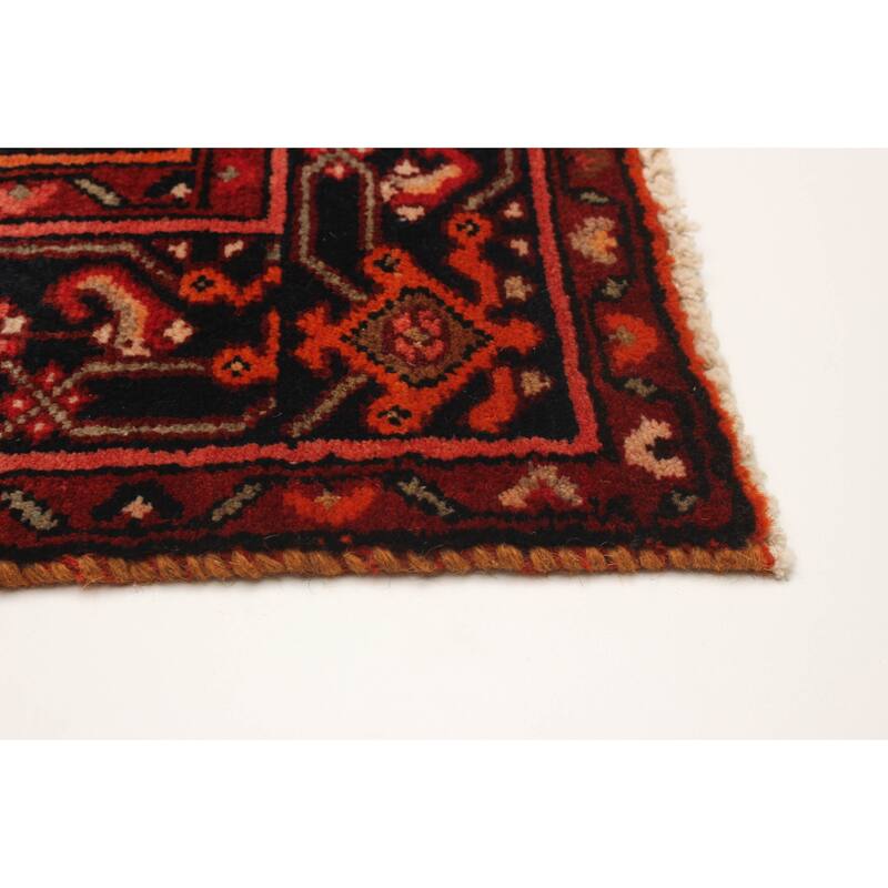 ECARPETGALLERY Hand-knotted Andelz Red Wool Rug - 4'7 x 6'11