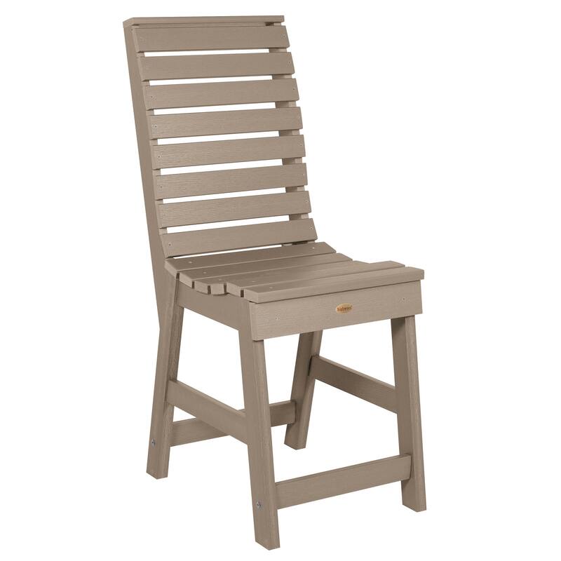 HIGHWOOD Weatherly Outdoor Counter Height Dining Side Chair - Woodland Brown