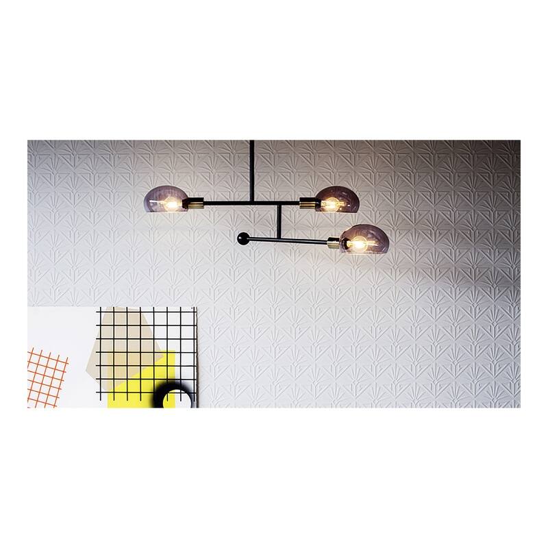 Brewster Deco Paradiso Paintable Luxury Vinyl Wallpaper - 20.9 x 396 x 0.025