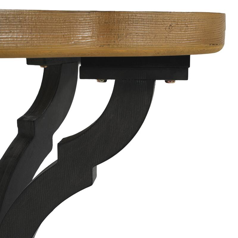 Ouray French Country Accent Table with Rectangular Top by Christopher Knight Home