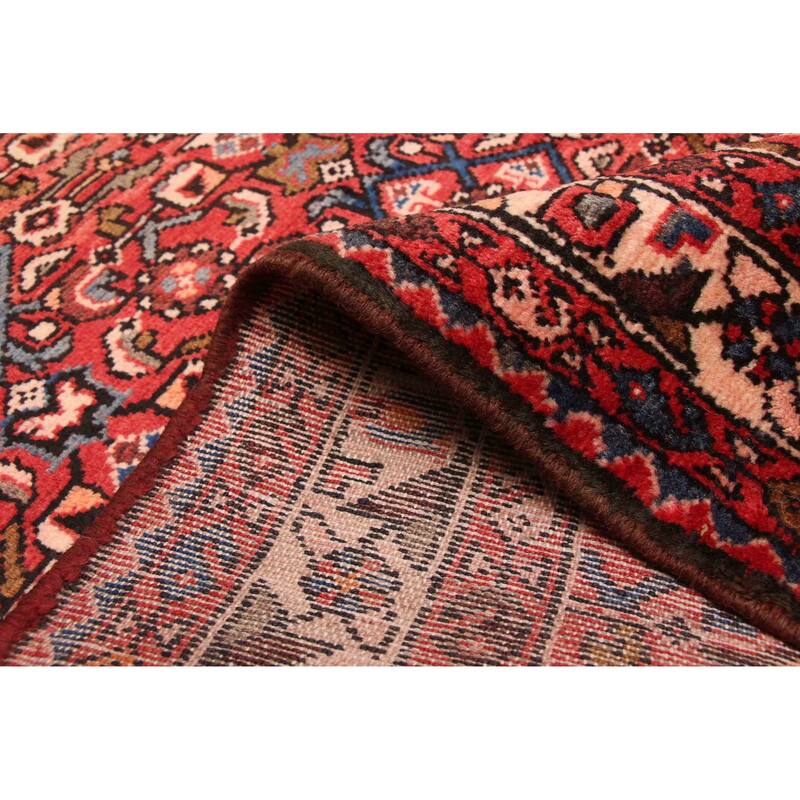 ECARPETGALLERY Hand-knotted Andelz Red Wool Rug - 3'6 x 10'4