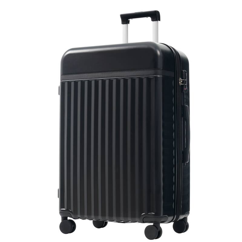 Luggage Set 5 Piece, Hardside Carry on Suitcase , Expandable Luggage with Travel Bags Spinner Wheels TSA Lock