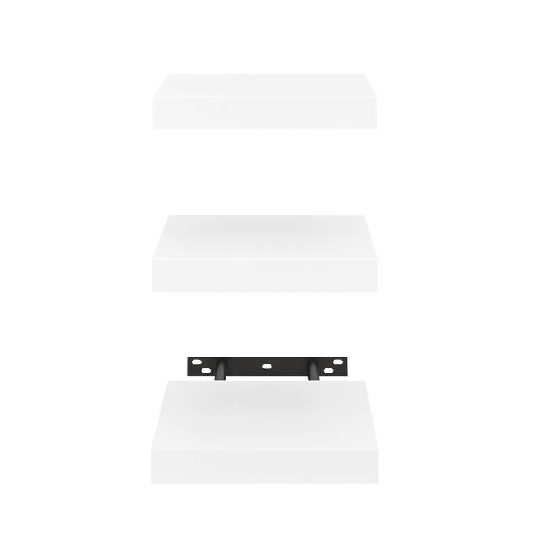 Homy Casa Wall-Mounted Floating Shelf, Compact & Lightweight, 1.2"